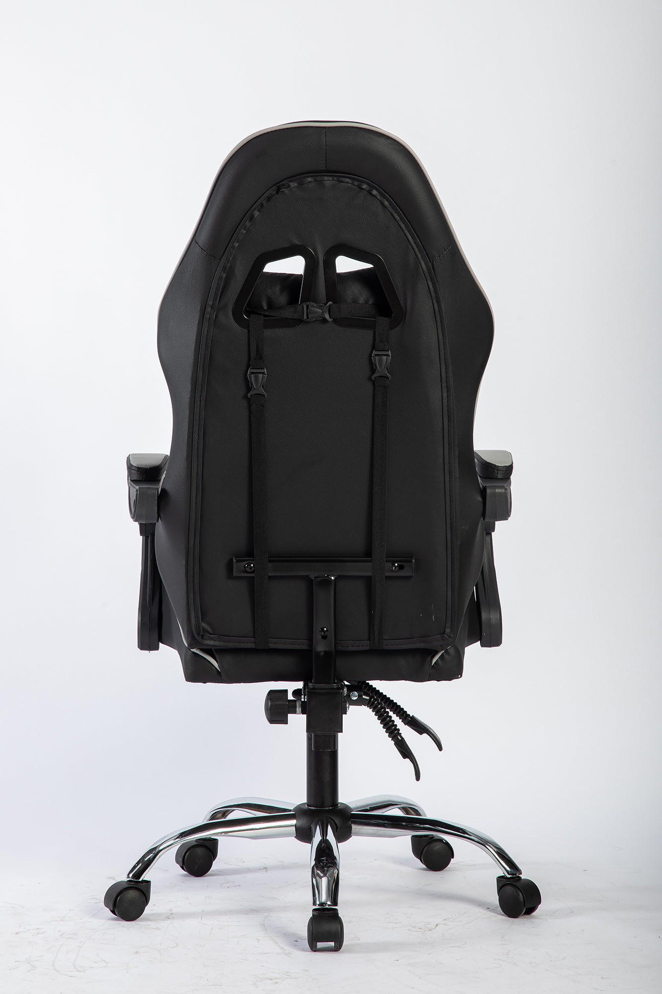 SMAK Silla Gamer Rom Sin Apoya Pies Negro con Gris