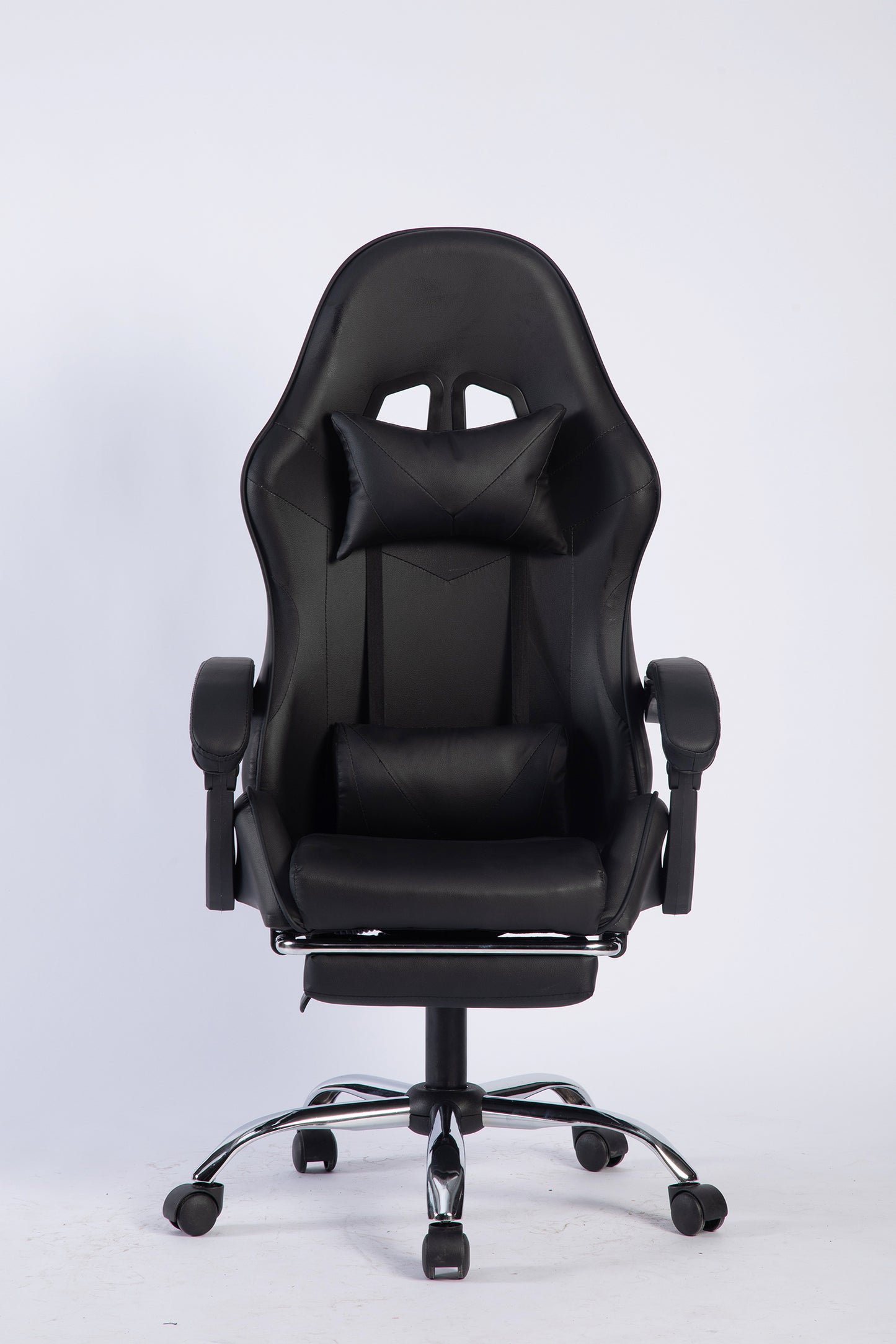 SMAK Silla Gamer Rom con Apoya Pies Negro