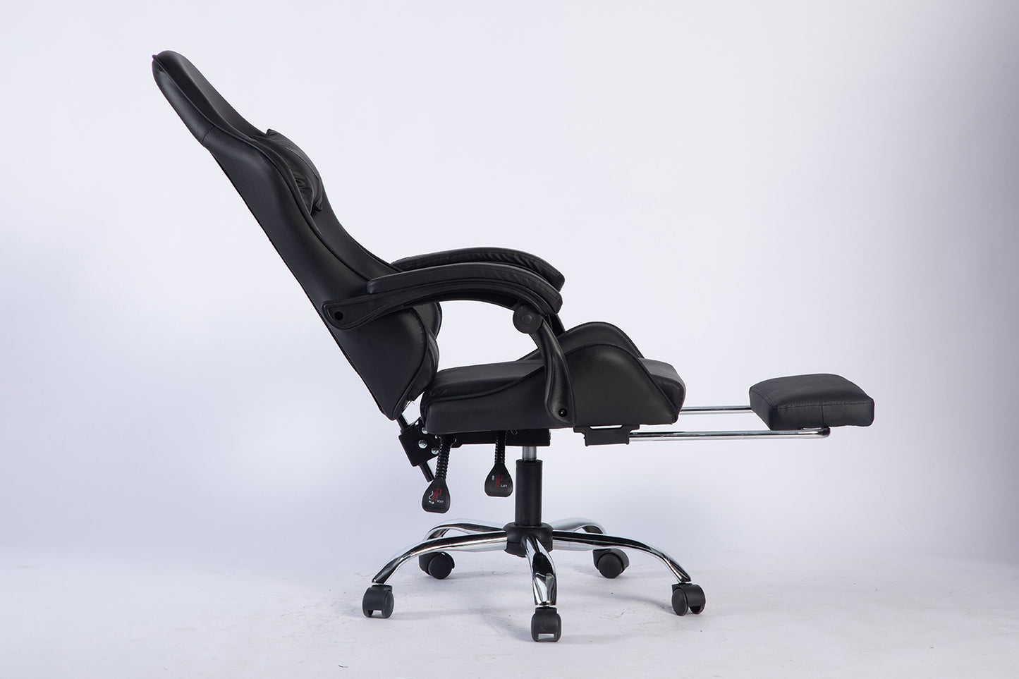 SMAK Silla Gamer Rom con Apoya Pies Negro