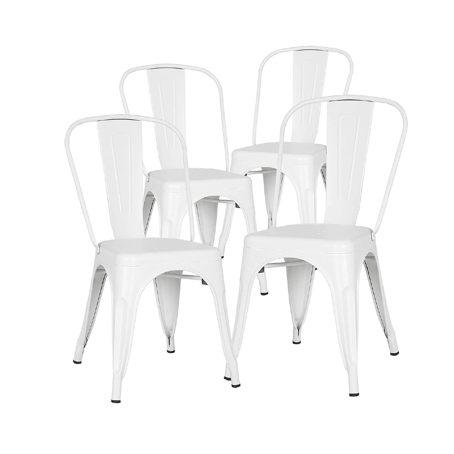 SMAK Set Silla Tolix Blanco - 4 Piezas