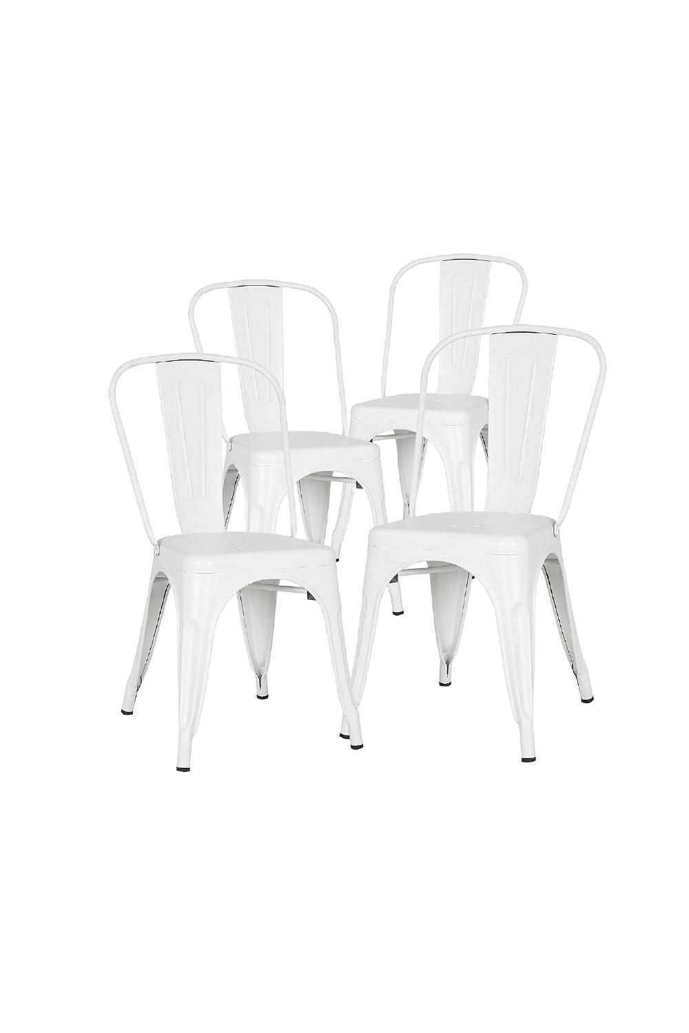 SMAK Set Silla Tolix Blanco - 4 Piezas