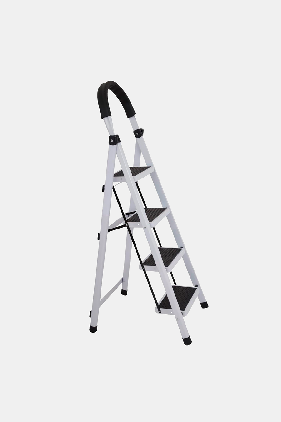 SMAK Escalera 4 escalones Negro/Blanco